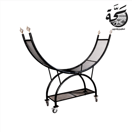 حامل حطب مقاس كبير