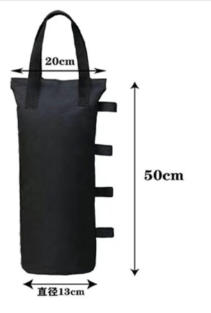 3*6(BLUE iron tube tent (full enclosure) (TYPE C- مظلة حديد باللون الازرق و ساتر خلفي فقط