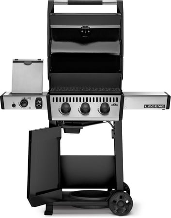 شواية غاز مع شعلة جانبية  نابليون ليجيند 365 أرفف ستانليس ستيل