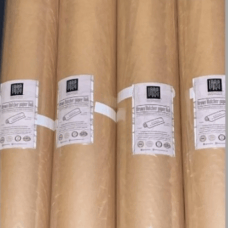 لفة ورق الجزار البني 53.34 متر