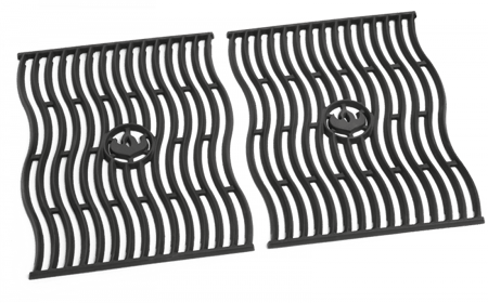 عدد 2 شبكة طبخ من الحديد المصبوب لشواية برستيج 500