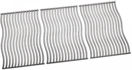 ثلاث شبكات طهي من الستانلس استيل لشوايات روج 625