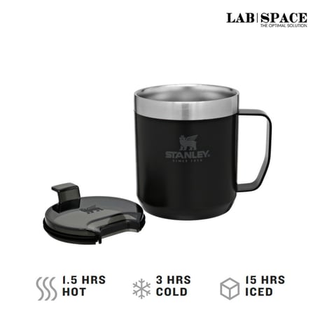 The Legendary Camp Mug .35L / 12oz-Matte Black Pebble