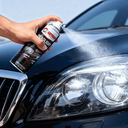 منظف تجديد المصباح الأمامي (الشمعات)