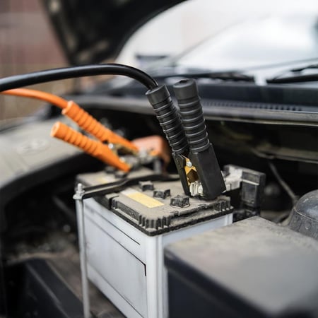 اشتراك بطارية السيارة - 800 امبير  3.5 متر (ماليزي)