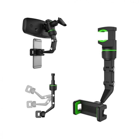 ستاند جوال للسيارة حامل الجوال على المرآة تثبيت الجوال بالسيارة