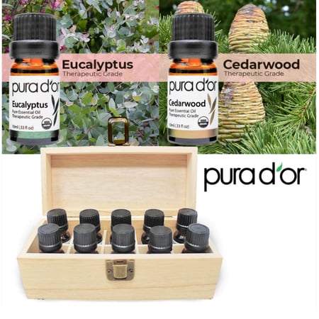 بورا دور - مجموعة الزيوت الأساسية العضوية النقية