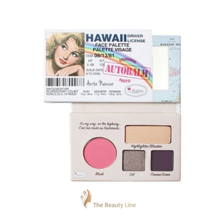 ذا بالم  مجموعة ظلال و حمرة خدود هاواى