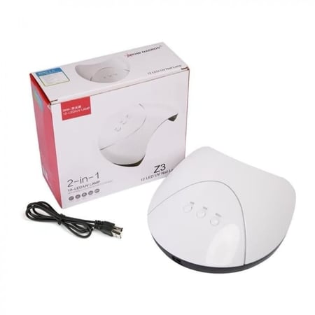 جهاز تجفيف طلاء الاظافر المحمول 36واط UV-LED