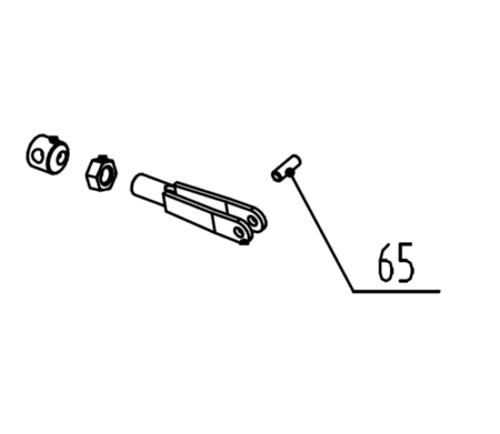 قطعة غيار P35 رقم 65
