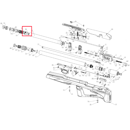 قطعة رقم 88 بندقية P35X