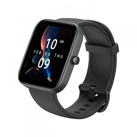 ساعة ذكية أمازفيت بيب 3 برو - أسود