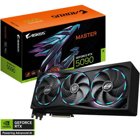AORUS GeForce RTX 5090 MASTER 32G كرت شاشة