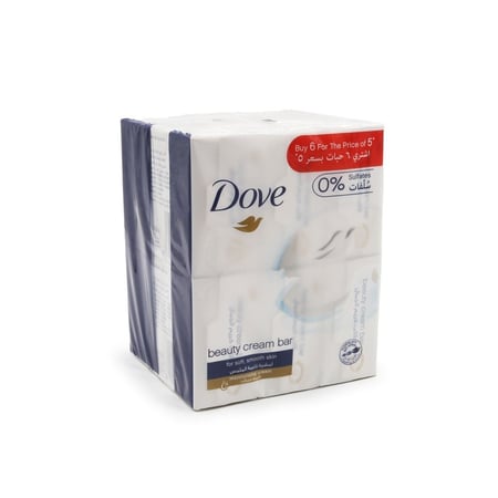 دوف صابون مكعبات الاصلي  6 × 125 جرام