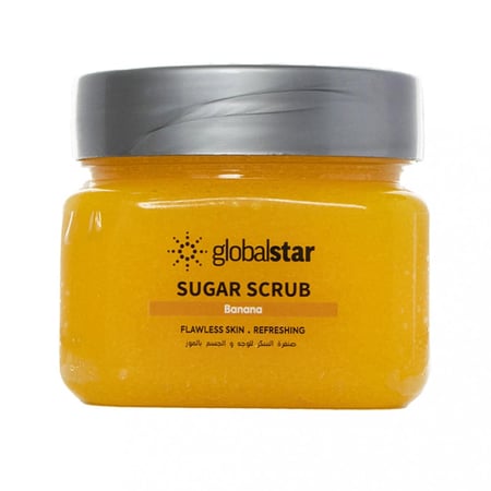 جلوبال ستار صنفرة السكر 300 مل موز