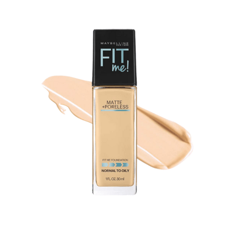 ميبلين نيويورك كريم اساس سائل فيت مي مات + بورليس 115 ايفوري - 30مل