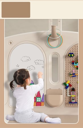 مجموعة الأنشطة الممتعة أبيض