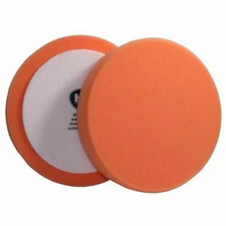 K2 DURAFLEX إسفنجة تلميع متوسطة برتقالية كاشطة.