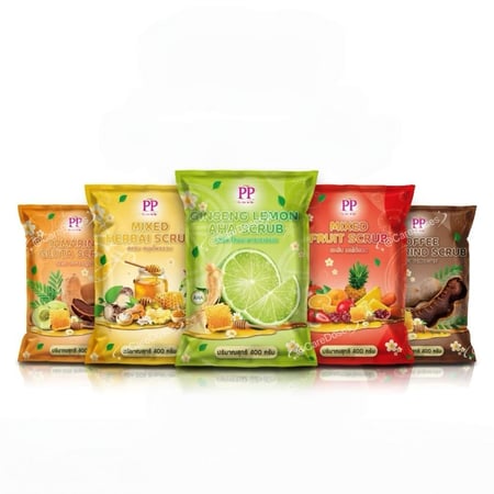 مقشرات الجسم العلاجية التايلندية من با بيم (5 انواع) الجديدة NEW!!! Pa Pim PP Thai Herbal Body Scrubs (5 Variants) 400g
