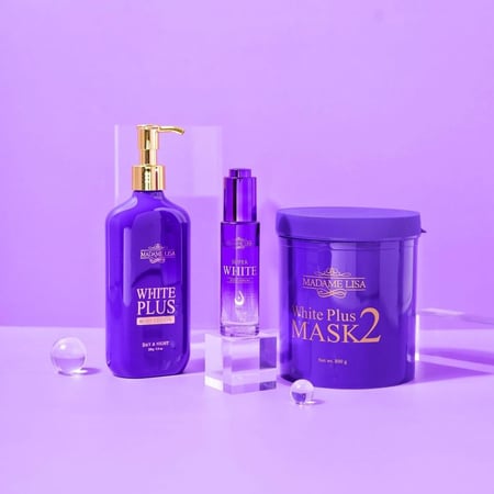 مجموعة التبييض الناصع من مدام ليزا Madame Lisa White Plus Set Whitening Skin