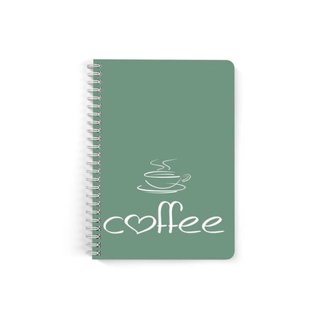 دفتر  سلك A5 ورق مسطر 60  ورقة