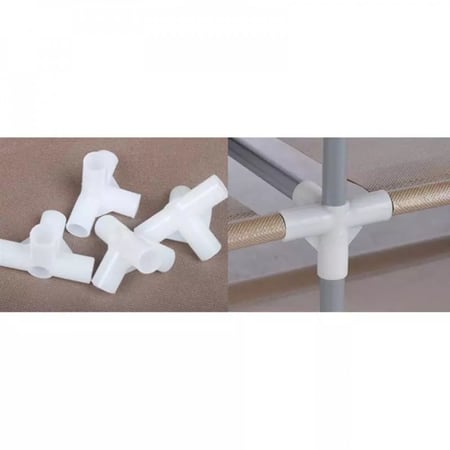 دولاب جزم قوية لتخزين ما يصل إلى 36 زوجًا من الأحذية  60*30*160سم بني