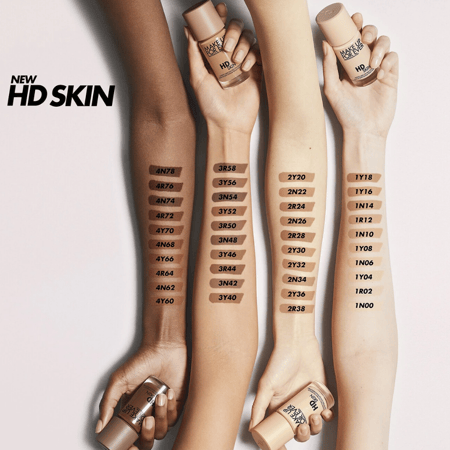 ميك اب فور ايفر - كريم أساس HD SKIN 1R02