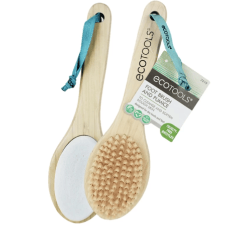 ايكو تولز - فرشاة مع حجر للقدم