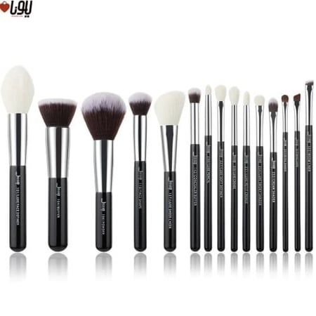 مجموعة فرش مكياج فردية من 15 قطع T180 من جيسوب