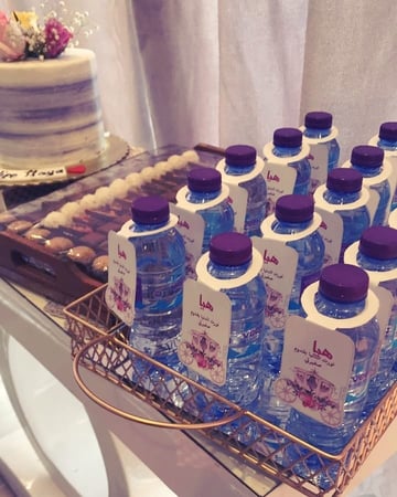 تعليقة ماء بثيم مولوده 20 حبه