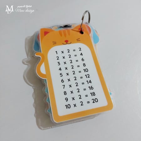 ميدالية جدول الضرب 20 ميداليه