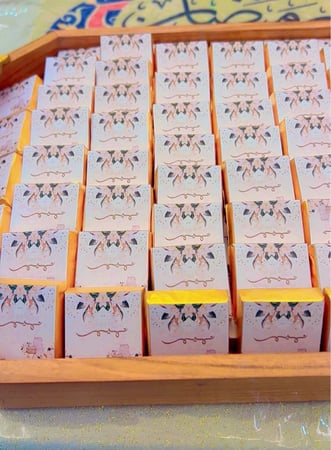 ستكر شوكولا بثيم مولود 30حبه