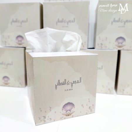 مناديل مربعه بثيم ملكه