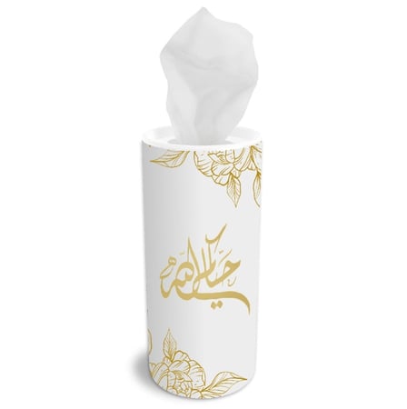 ستكر علبة مناديل اسطوانية