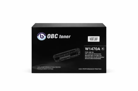 حبر طابعة OBC 147A - أسود للطابعات HP LaserJet Enterprise M610dn