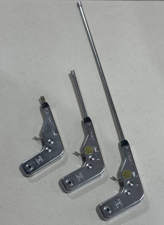 مسدس قداح زيد إستيل بثلاث مقاسات