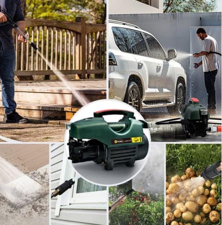 مضخة ماء تعمل على كهرب 220 وبقوة 800 واط لها عدة حركات