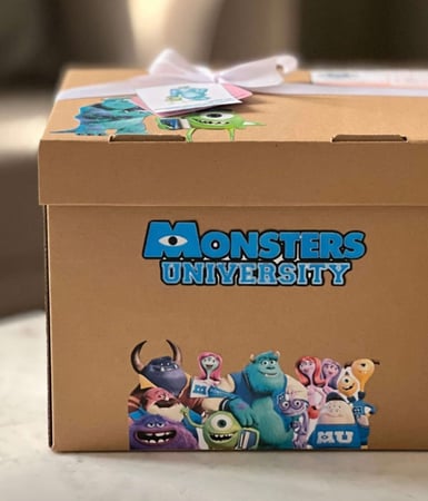 تغليف بوكس شركة المرعبين حجم وسط