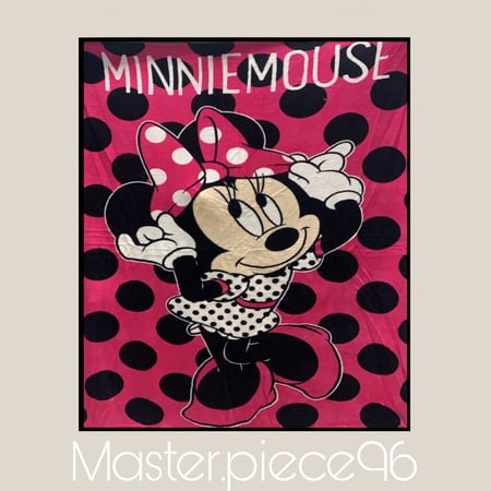 بطانية ميني ماوس