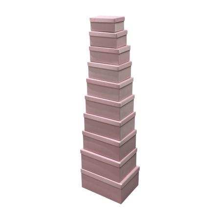 علب هدايا 10 قطع مخمل