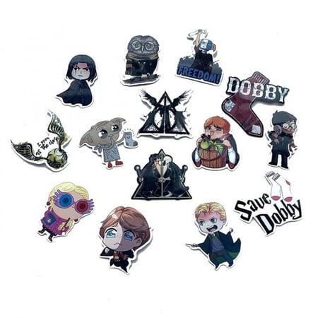 مجموعة ملصقات Harry Potter