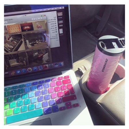 كفر كيبورد ماك بوك اصدارات 2010 - 2015