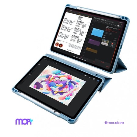 كفر ايباد شفاف من الخلف مع حامل للقلم