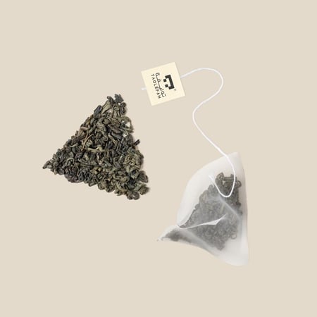 شاي البارود الصيني العضوي درجة أولى