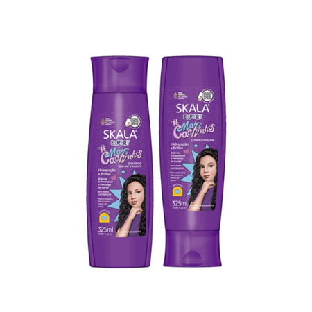 مجموعة شامبو وبلسم مور كيرلز للاطفال من سكالا - 2×325 مل
