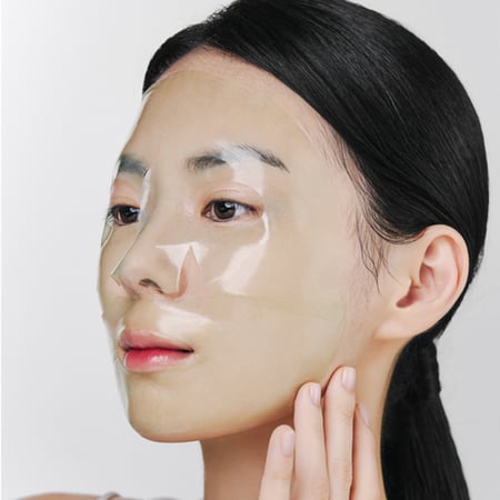 قناع الكولاجین بالشاي الاخضر و السیكا من ناسیفیك