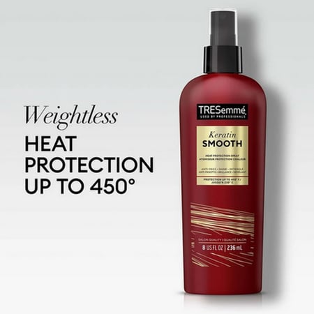 بخاخ حماية الشعر من الحرارة نعومة الكيراتين من تريسمي - 236مل