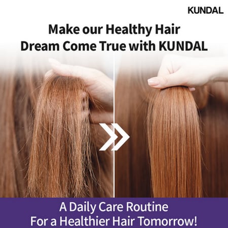 معالج الشعر البروتين المكثف بالعسل والمكاديميا من كوندال - المسك الابيض