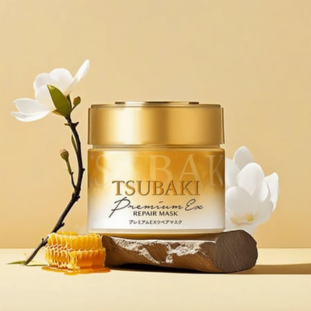 ماسك اصلاح الشعر تسوباكي بريميوم من شيسيدو - 180غ