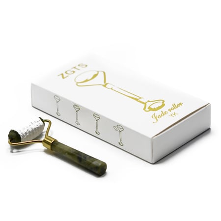 أداة تدليك الوجه من (رأس واحد ) مكونة من قطعة واحده زيتي